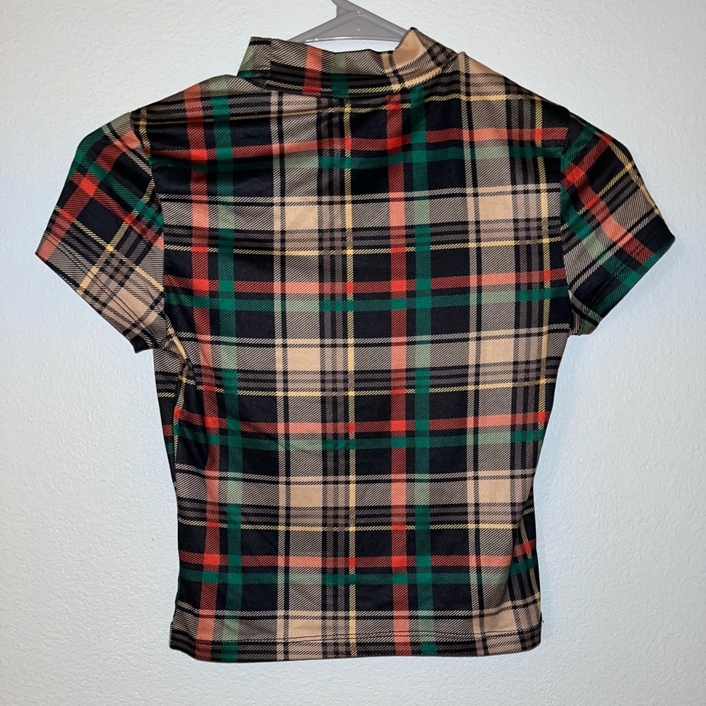 Pattern BodyCon crop top - Picture 2 of 2